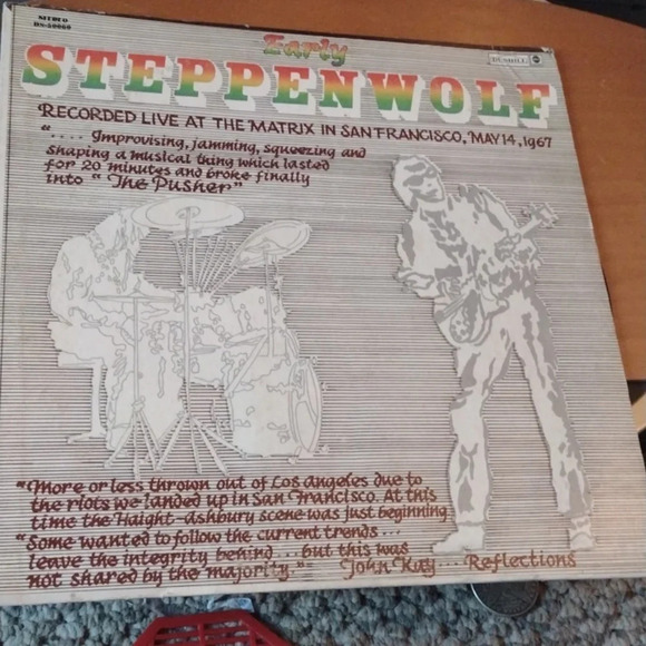 Rare 1967 Steppenwolf Live Album - Picture 1 of 2